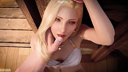 Final Fantasy 7 FF7 - Fran 2025 + Yorda 2026 Full Color Grading WM (No Sound) By InitialA  Animation 3D Hentai