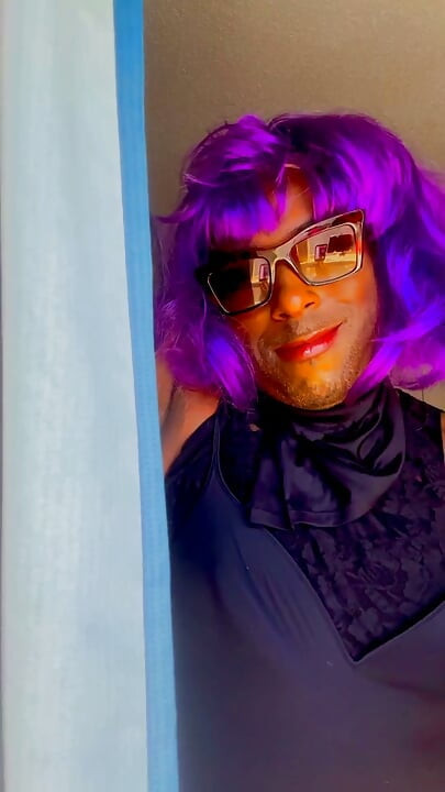 Private Collection Black Sissy Cross Dresser Ball Drainer 1