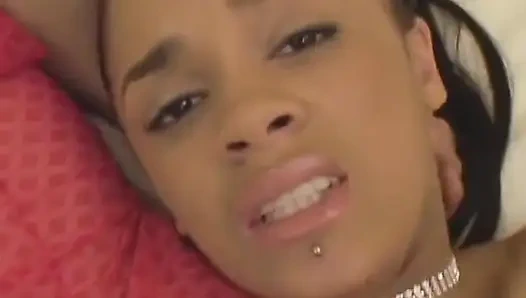 Big Black Cock for Sexy Black Teen Adicktion