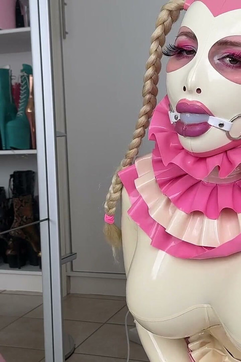 Horny Gagged Barbie Doll Miss Fetilicious Multiple Orgasms