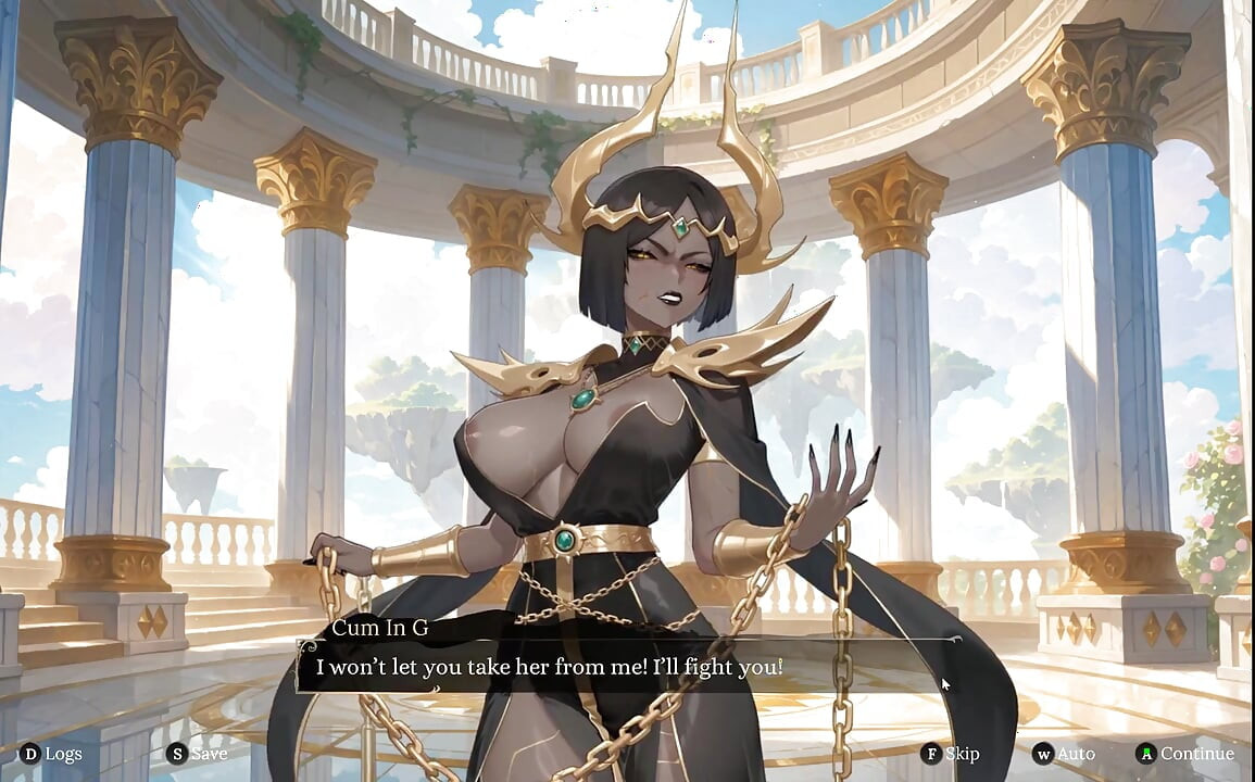 Aura 2 Lust of the Gods Hentai Game Ep.2 aviomies KASVOI vaimolleni, kun saan hänet ruiskuttamaan dildolla!