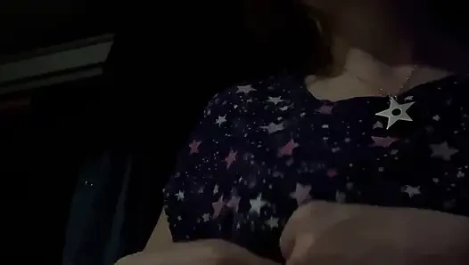 Tit flashing train striptease as I get ready for bed whilst on a 65 hour journey from L.A. to Chicago