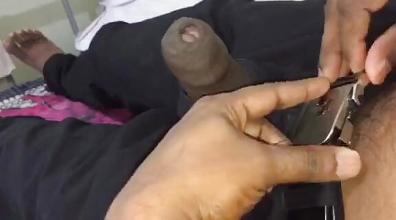 College boy wearing uniform and showing big dick