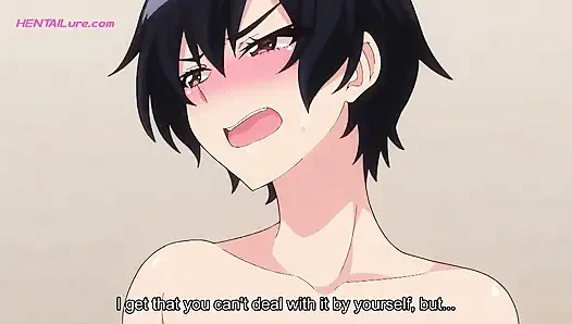 Adam Gets Trapped Naked With College Girl’s Fat Ass Begging to Be Fucked - HENTAI Uncensored (ENG Subtitles)