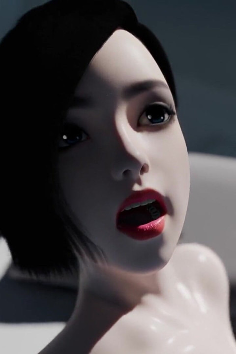 Zero-g Deepthroat & Anal on Orbital Station Japanese Echo Takes Hard Assfuck in Space Before Back Cumshot
