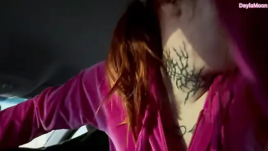 Fucked a stranger in a car in a public parking lot.