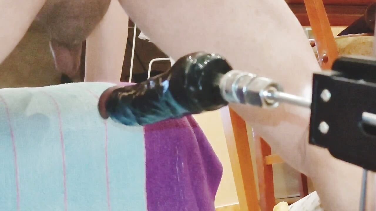Destroy my ass, for fuck machine, and big dildo.