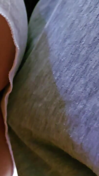 Underskirt CUM Hard Inside Her Panties On Crowded Train. Stranger's Dirty Fantasy