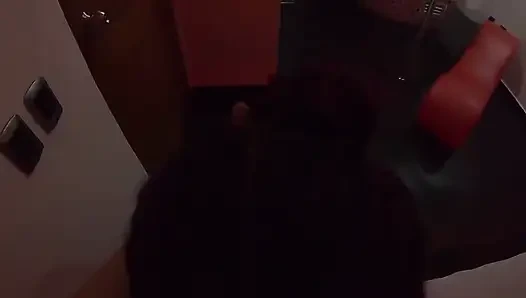 Creampie for a Colombian Brunette