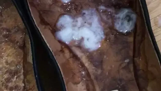 gf düz balerinler üzerinde Cum (23. atış)