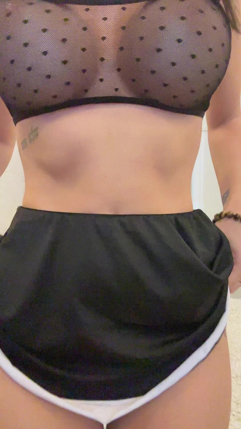Panties gone, secrets out