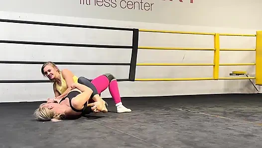 Competetive Female Wrestling with Ginger