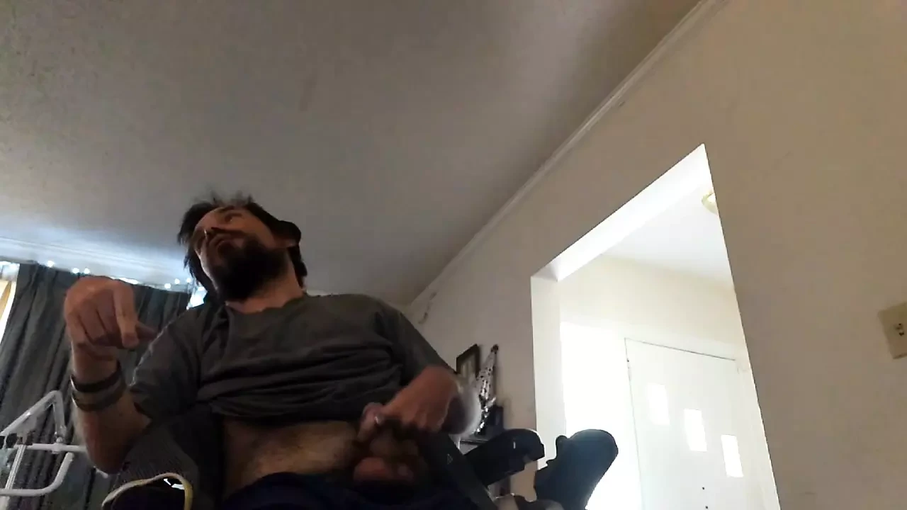 Kevy 69's Sexy Wheelchair Man Cum Again 3