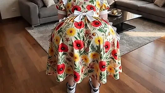 big butt in the dress