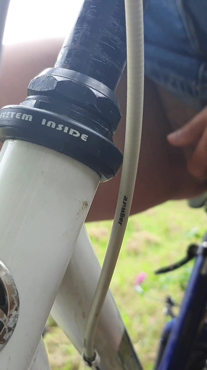 Stunning moment from "Busty Student ExpressiaGirl Fucks and Cums on a Bike in a Public Park!"