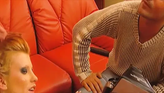 Redhead Babe Deepthroats Cock with Passionate Hunger