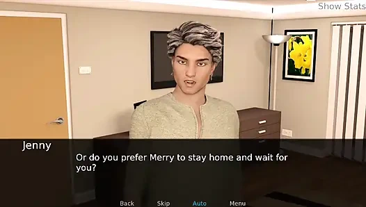 Project hot wife - Jenny helped Merry get dressed