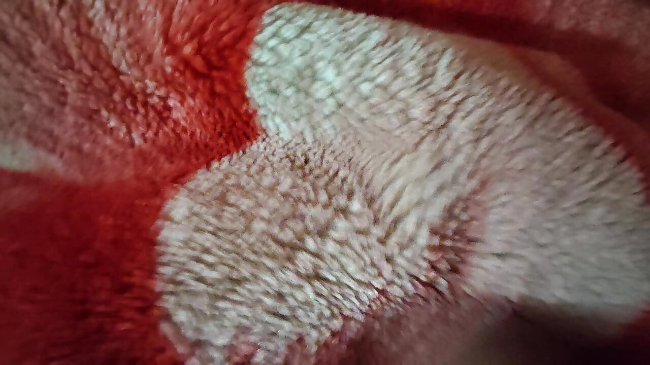 Fuck blanket again very enjoying