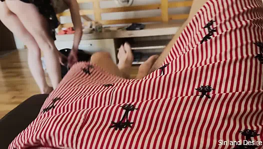 Oops! My Stepmom Accidentally Fell Right on My Dick