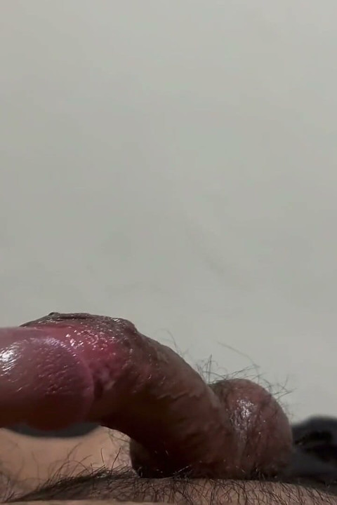 Filipino Chubby Gay Guy Uses Oil While Masturbating