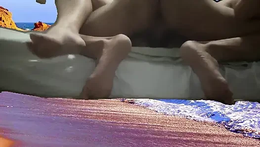 Real passionate sex, lots of naughty couple foreplay