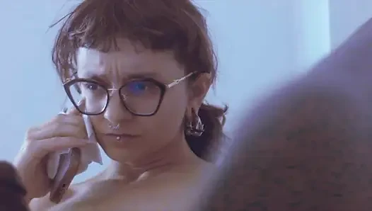 Lotus waits a shy partner with a strapon dildo : Director's cut