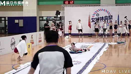 Mtvsq2-ep8 Goddess Sports Festival / 8. Periode / null Reibung! Rutschige menschliche einrollen!