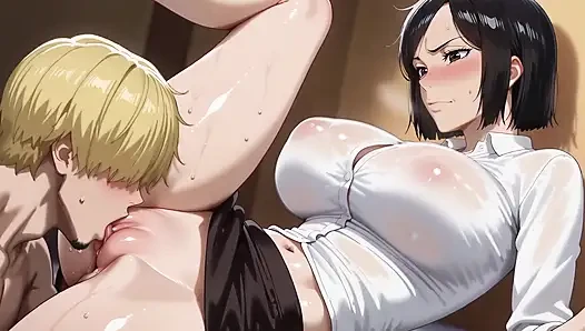 Sanji (OP) x Izumi (Bleach)