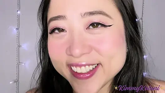 Yüzüme boşalmanı istiyorum -asmr 31 talimatı- kimmy kalani