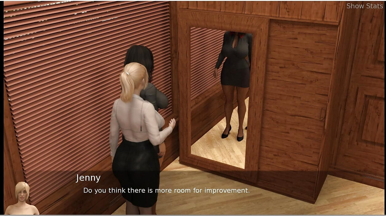 Project hotwife - gameplay - roleplay - lesbian teasing each other