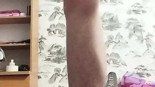 Gerçek bir penis için göt eğitimi