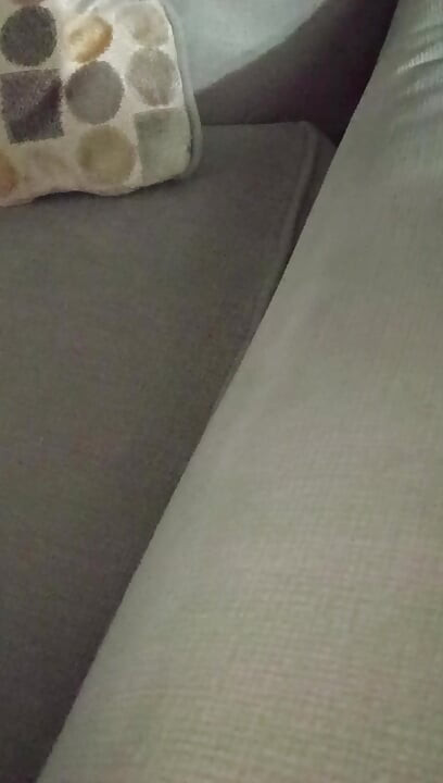 Jacking off and I cum on my shirt hot wet sticky mess