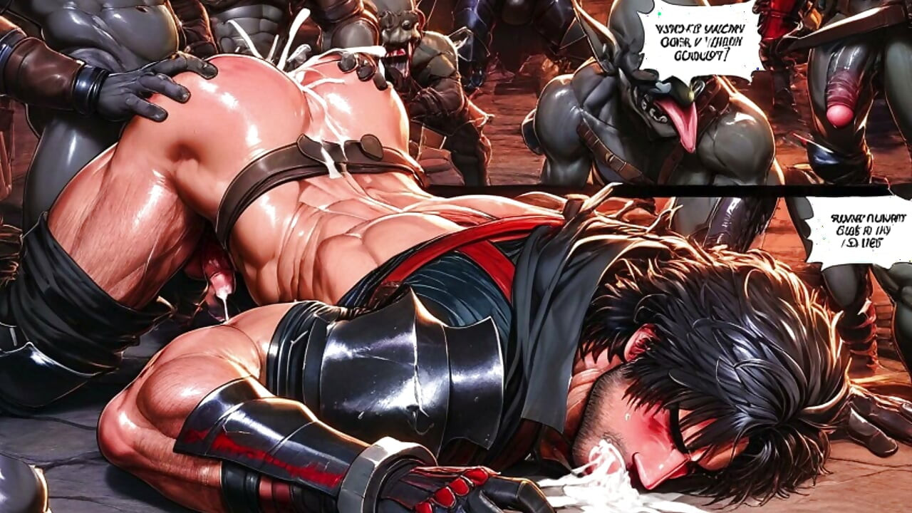 Gangbang Intenso Con Un Ejército De Orcos Y Duendes Cachondos. Especial De Halloween. Yaoi Hentai Animación
