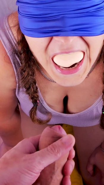 Must-see moment from "POV NEW GAME OF TASTE. MY BEST FRIEND IS CHEATING ON ME WHILE I GUESS THE NAME OF THE SWEETS."