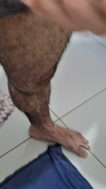 Very horny man Pau Moreno, decided to rub his hard cock until he cummed a lot at the end. | Clip 2