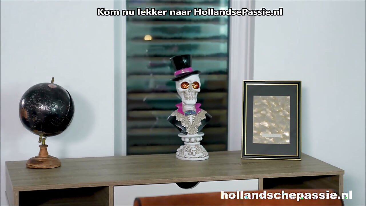 Nederlandse pawg Sasha laat hem klaarkomen!