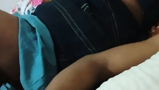 2026 En yeni güzel desi pooja yenge evde üvey sevgilisiyle yalnız