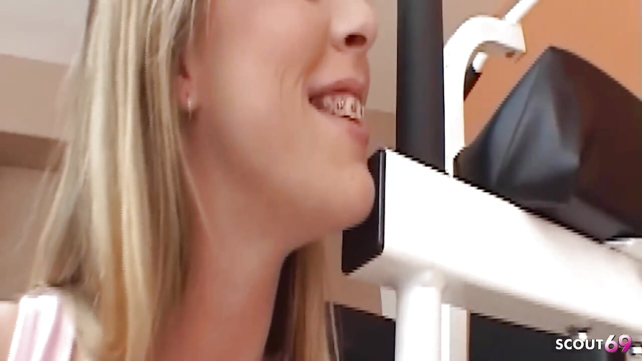 BBC Fucks Hot Blonde Teen Lean Luv with Hairy Pussy Anal During Interracial Training