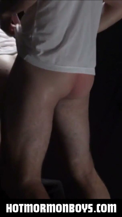 Twink Mormon Boy Spanked And Fucked By Church President | Clip 2