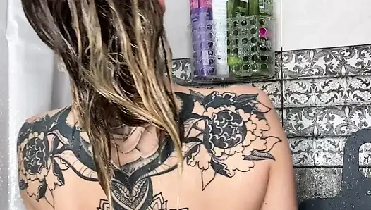 Senin için duşta video güzelim