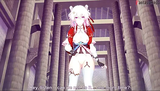 March 7th hot blowjob - Honkai Star Rail
