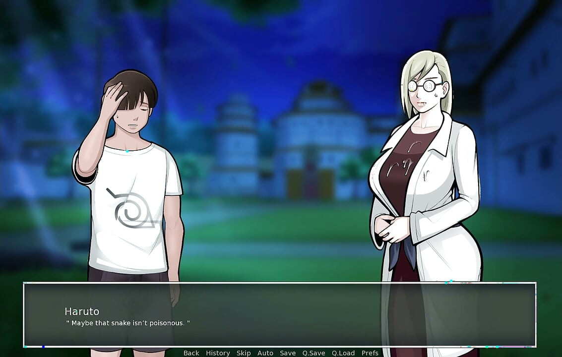 My Teacher giving a blowjob in public - Konoha Milfs part 2