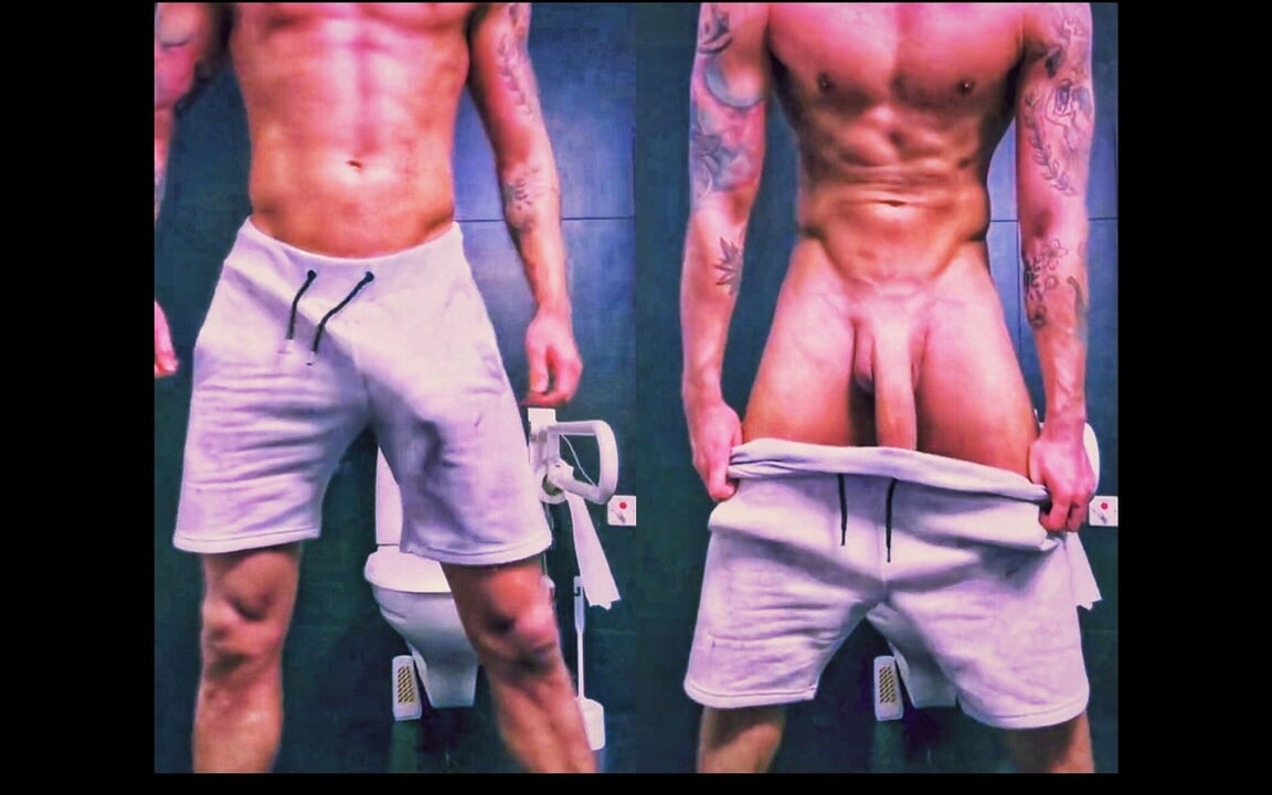 I Couldn't Hide My Huge Bulge at the Gym