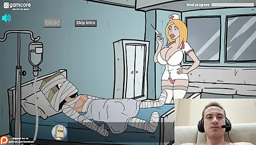 FuckerMen Hospital - Big Tits Nurse Sucks My Huge Cock  Adult Game Playthrough