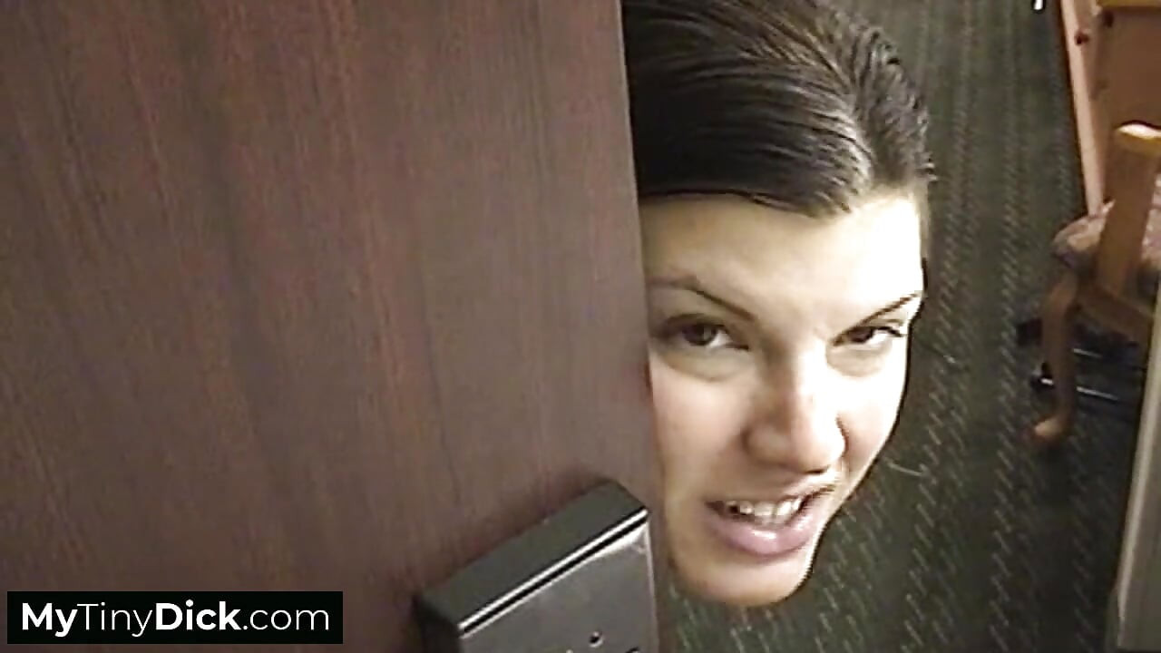 Her amateur charm makes his small dick sucking better