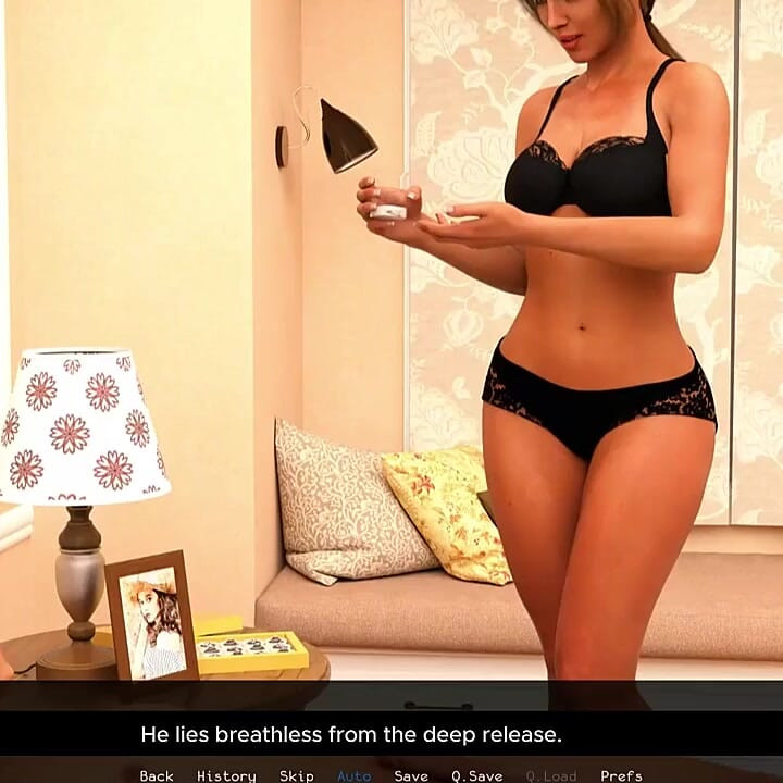 Landlady Roleplays as a Nurse to Help Her Tenant Relieve Tension - Measuring My Cum - Part 1 - Suzinak - by Porn Game 4u
