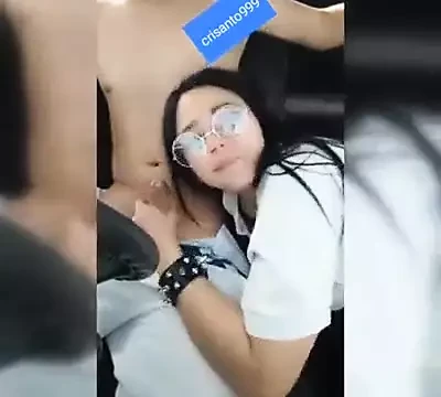 Pretty Girl Doesn't Have to Pay the Taxi Driver and Offers to Give a Blowjob.