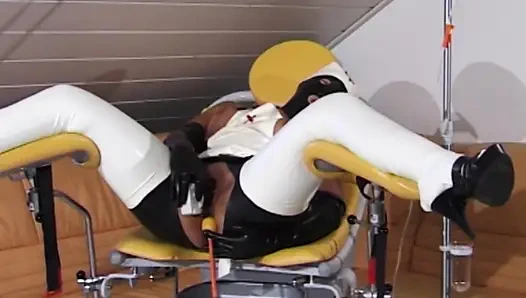 Young Horny Woman Inserts Sex Toy Into Her Pussy