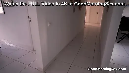 Could you Fuck us First Thing in the Morning? Mia Mi and Layla Scarlett at GoodMorningSex