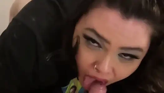 Sloppy Homemade Blowjob!